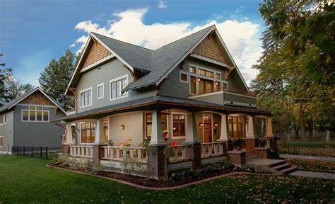 metal craftsman house|Craftsman Exterior Home with a Metal Roof Ideas.